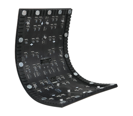 ইনডোর / আউটডোর নমনীয় LED ডিসপ্লে P2mm 240mm X120mm 3840hz রিফ্রেশ রেট