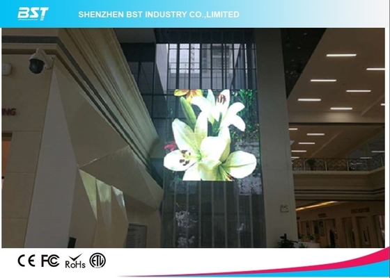SMD2121 P3.91 Transparent LED Screen LED Mesh Curtain Super Clear Vision