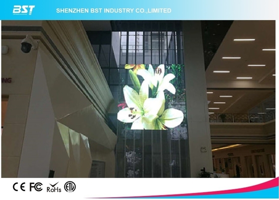 হালকা ওজন LED স্বচ্ছ জাল স্ক্রিন P10 দ্রুত ইনস্টলেশনের জন্য পূর্ণ রঙ প্রদর্শন