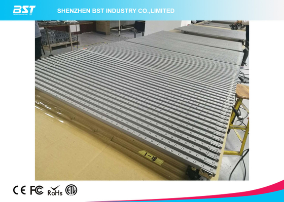 SMD2121 P3.91 Transparent LED Screen LED Mesh Curtain Super Clear Vision