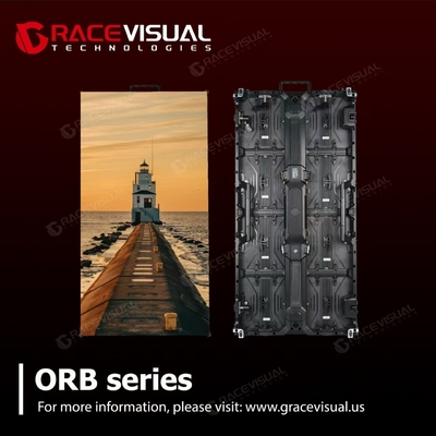 ORB সিরিজ LED ভিডিও প্যানেল আউটডোর ভাড়া এবং স্টেজ অ্যাপ্লিকেশন পিচ জন্য ডিজাইন করা 2.6MM-4.8MM