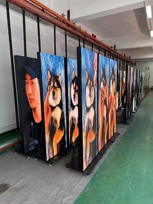 উচ্চ রিফ্রেশ রেট এবং ওয়্যারলেস কন্ট্রোল সহ আইপি সিরিজ 640x1920 মিমি বহুমুখী ইনডোর এলইডি পোস্টার