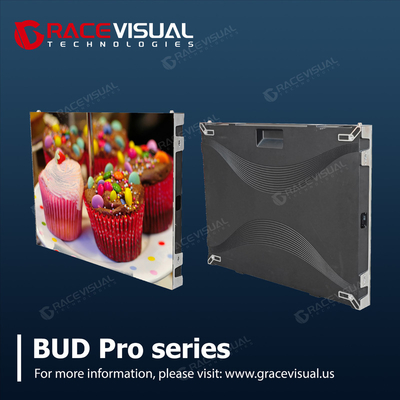 BUD প্রো সিরিজ স্থায়ী LED ভিডিও ওয়াল ফিক্সড মাউন্টড HUB সংযোগ সহ