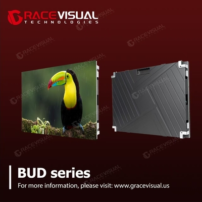 BUD সিরিজ P1.86 ইনডোর ফিক্সড এলইডি প্যানেল 7680hz উচ্চ রিফ্রেশ রেট সহ