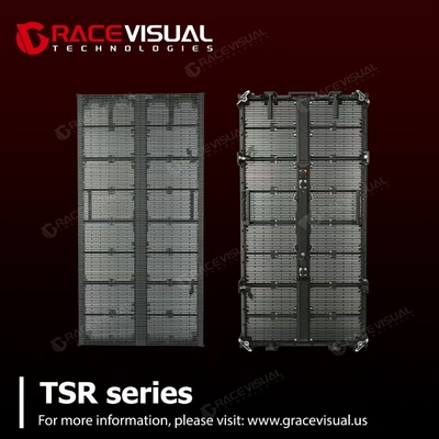 TSR-3.9-7.8 7680HZ IP65 স্বচ্ছ LED স্ক্রিন স্বচ্ছ LED ফিল্ম স্ক্রিন পূর্ণ রঙের উইন্ডো