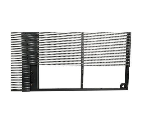 P3.97.8 স্বচ্ছ এলইডি ডিসপ্লে 5500nits, 3840Hz, 500×1000mm ইনডোর এবং আউটডোর ইনস্টলেশনের জন্য প্যানেল