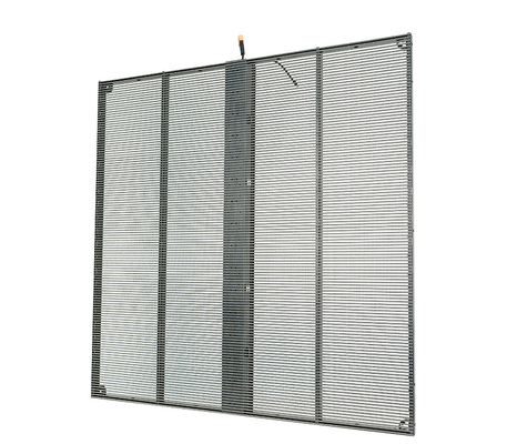 P3.97.8 স্বচ্ছ এলইডি ডিসপ্লে 5500nits, 3840Hz, 500×1000mm ইনডোর এবং আউটডোর ইনস্টলেশনের জন্য প্যানেল