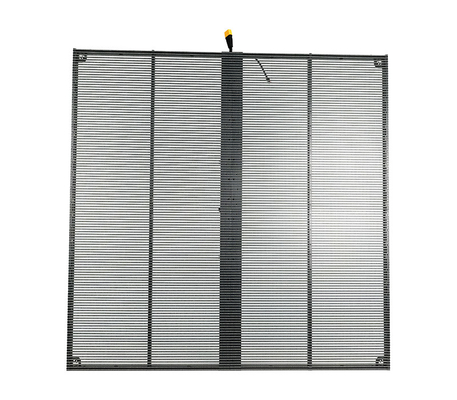 P3.97.8 স্বচ্ছ এলইডি ডিসপ্লে 5500nits, 3840Hz, 500×1000mm ইনডোর এবং আউটডোর ইনস্টলেশনের জন্য প্যানেল