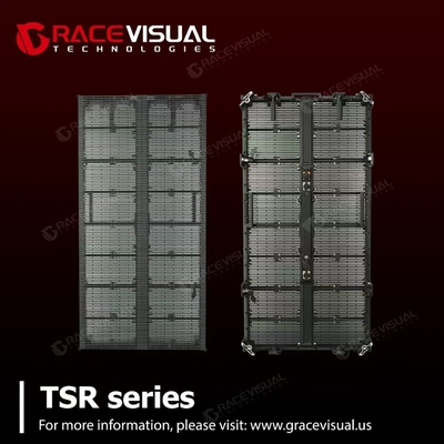 TS-R সিরিজ P3.9-7.8 বহিরঙ্গন মঞ্চ ইভেন্ট ব্যবহারের জন্য স্বচ্ছ ভাড়া LED স্ক্রিন