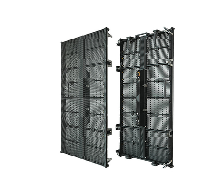 TSR সিরিজ আউটডোর LED ডিসপ্লে P3.9-7.8 500×1000mm স্বচ্ছ LED স্ক্রিন