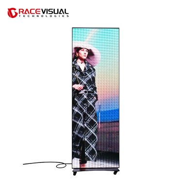 P1.86/P2.5 LED পোস্টার প্যানেল (640x1920x35mm) - ডিজিটাল বিজ্ঞাপনের জন্য 600nits উচ্চ উজ্জ্বলতা