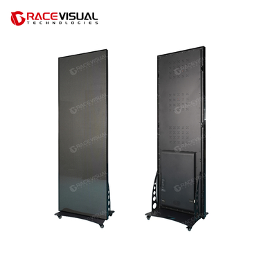 P1.86 ইনডোর LED পোস্টার ডিসপ্লে-640x1920mm আদর্শ পরিবর্তনশীল তথ্য পোস্টার,7680hz রিফ্রেশ রেট,শপিং মল, খুচরা দোকান, সম্মেলন কক্ষ এবং প্রদর্শনী জন্য উপযুক্ত