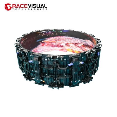 নমনীয় ইনডোর এলইডি ডিসপ্লে 7680Hz ± ± 45° প্যানেল