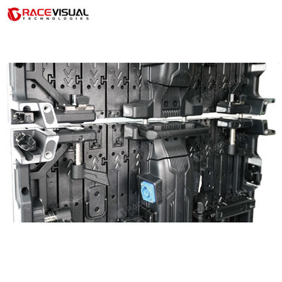 আইআরডিএফ সিরিজ নমনীয় বাঁকা ইনডোর এলইডি ডিসপ্লে 2.9 মিমি পিক্সেল পিচ চৌম্বকীয় মডুলার ডিজাইন এবং 7680Hz রিফ্রেশ রেট সহ