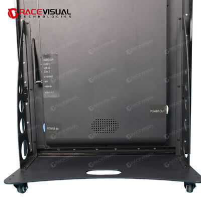 IP Series LED Poster Display with P1.86mm Pixel Pitch, Built-in Speaker, and 3840Hz Refresh Rate for Indoor Advertising
