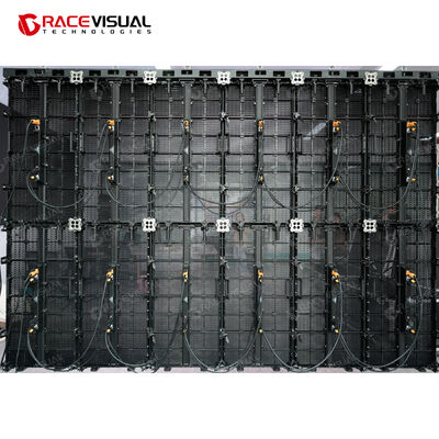 TSR Series Outdoor Transparent Rental LED Display with 5500nits Brightness, Ultra-Lightweight & Fast Installation