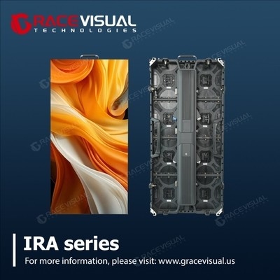 পেশাদার ইনডোর ভাড়া স্ক্রিন – IRA সিরিজ ৭৬৮০Hz ৫০০x১০০০/৫০০x৫০০মিমি ক্যাবিনেট হালকা ও সহজে সেটআপ করা যায়, ৬০০ নিট উজ্জ্বলতা